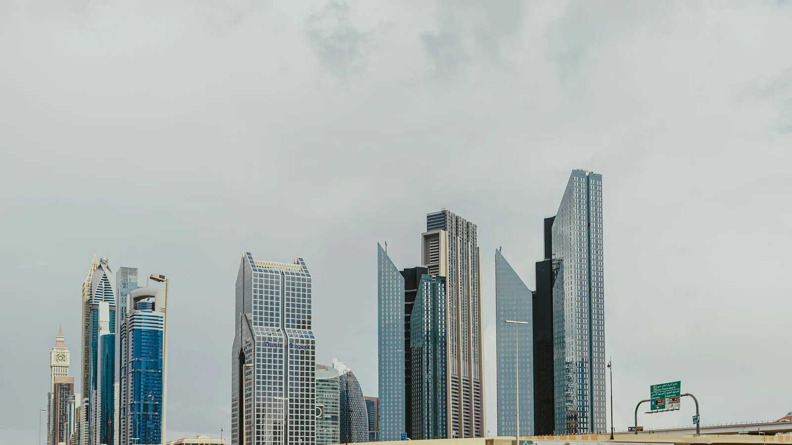 Dubai at dusk from the air, the city a fund manager relocates a strategy into
