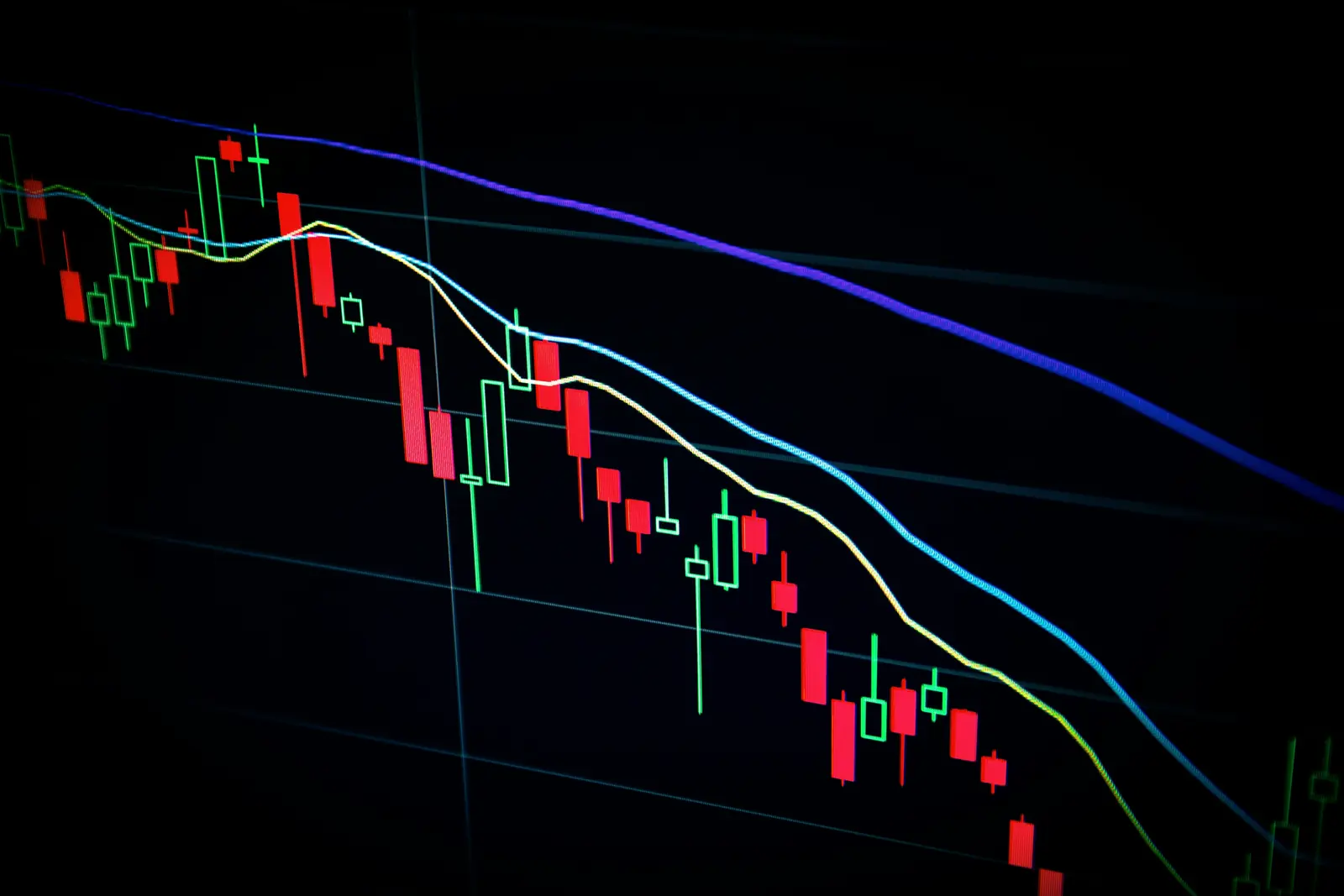 A trading screen tracking a position, the track record an emerging manager has to be able to evidence
